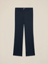 Pantaloni evazați din tricot milano image number 4