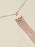 Collier avec pendentif &agrave; franges image number 2