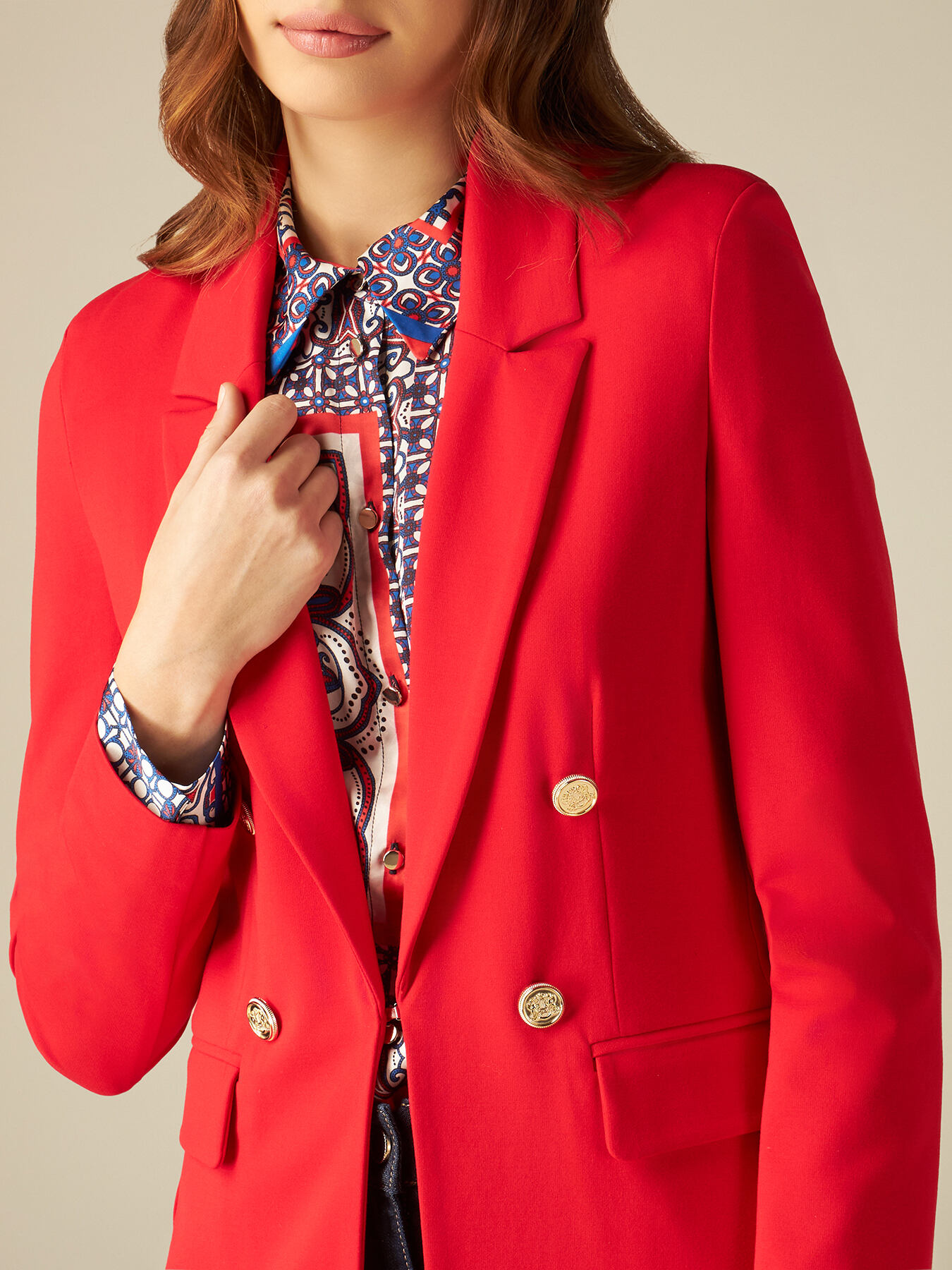 Blazer in punto milano image number 2