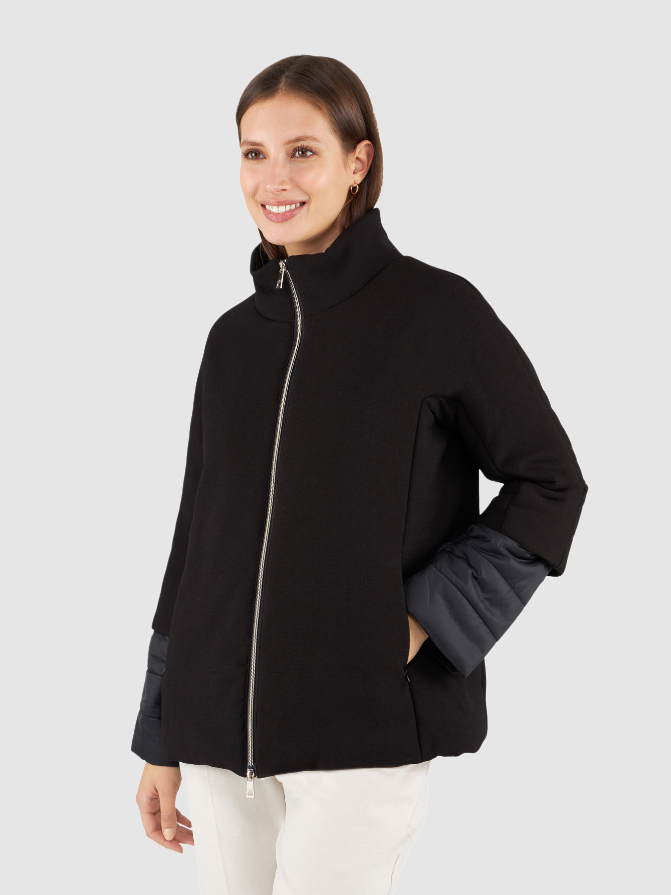 Padded cloth jacket image number 0