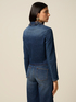 Giacca in denim con patch gioiello image number 1