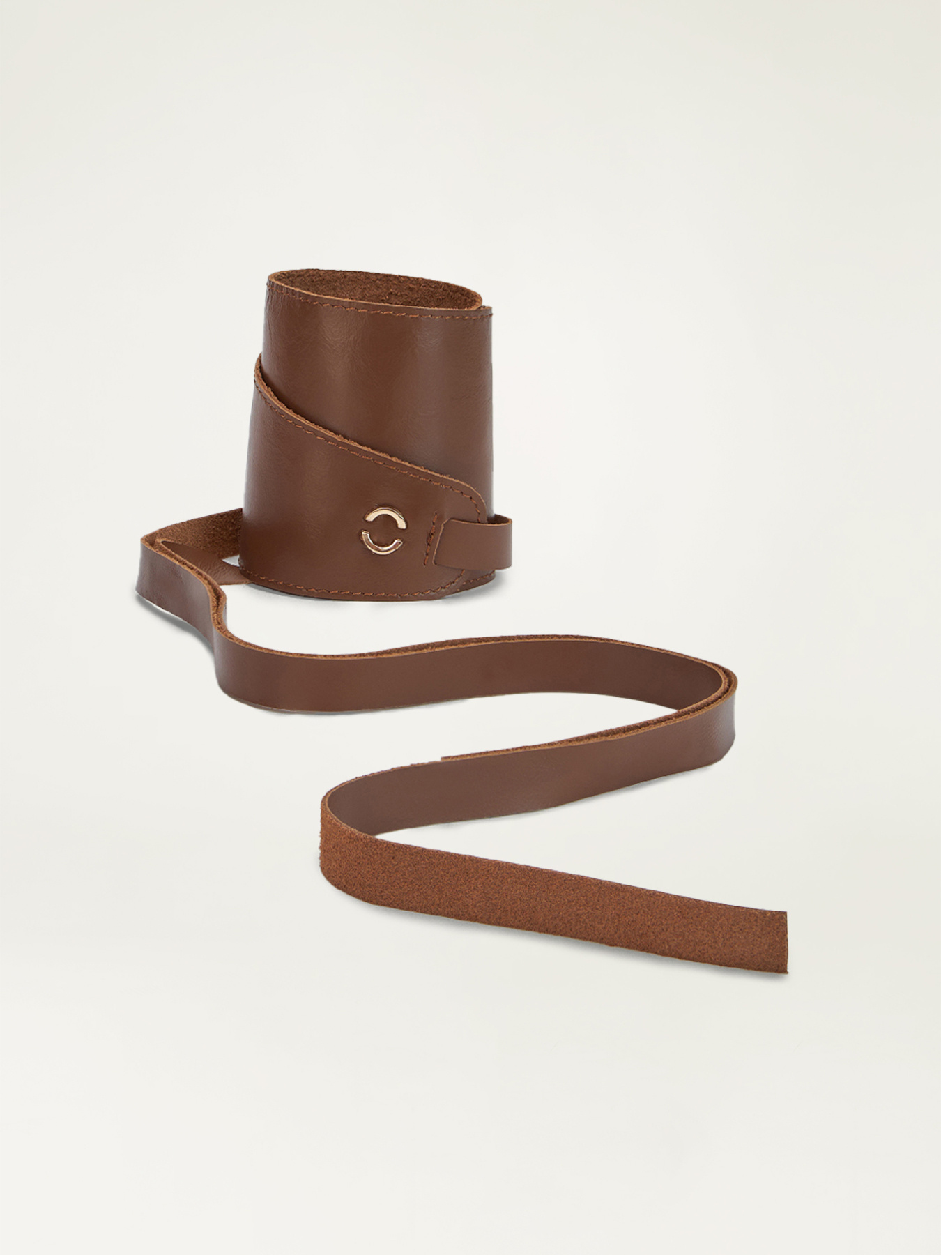 Fusciacca in vera pelle image number 1