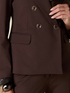 Doppelreihiger Blazer aus Milano-Strick image number 2