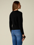 Pull avec broderie bijou image number 1