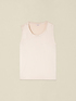 Viscose blend satin top image number 3
