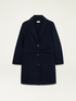 Coat in wool blend cloth image number 4