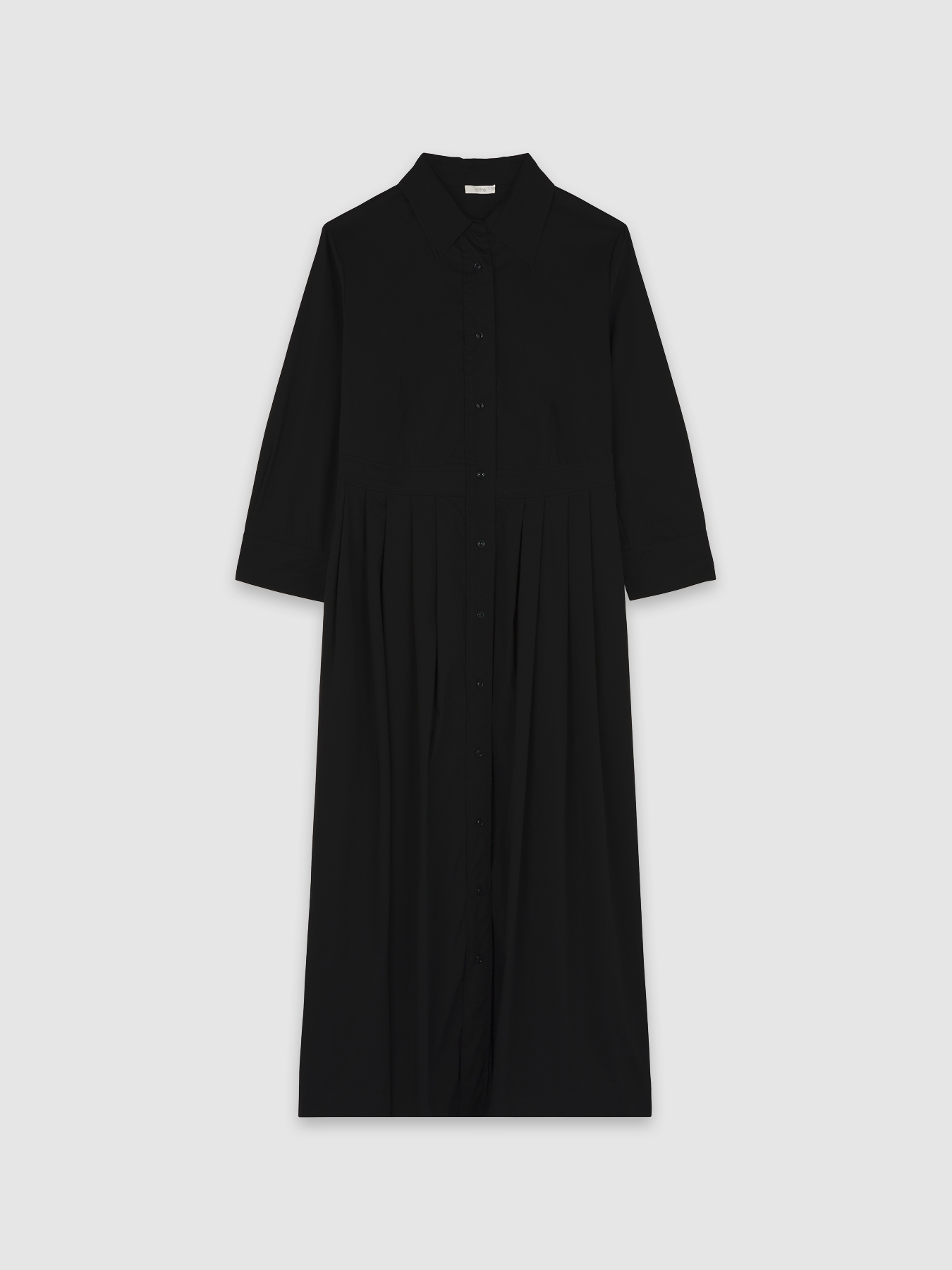 Vestito lungo in popeline image number 3