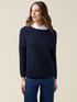 Maglia in cotone a coste image number 0