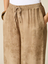Pantalon palazzo en viscose &agrave; motifs image number 2