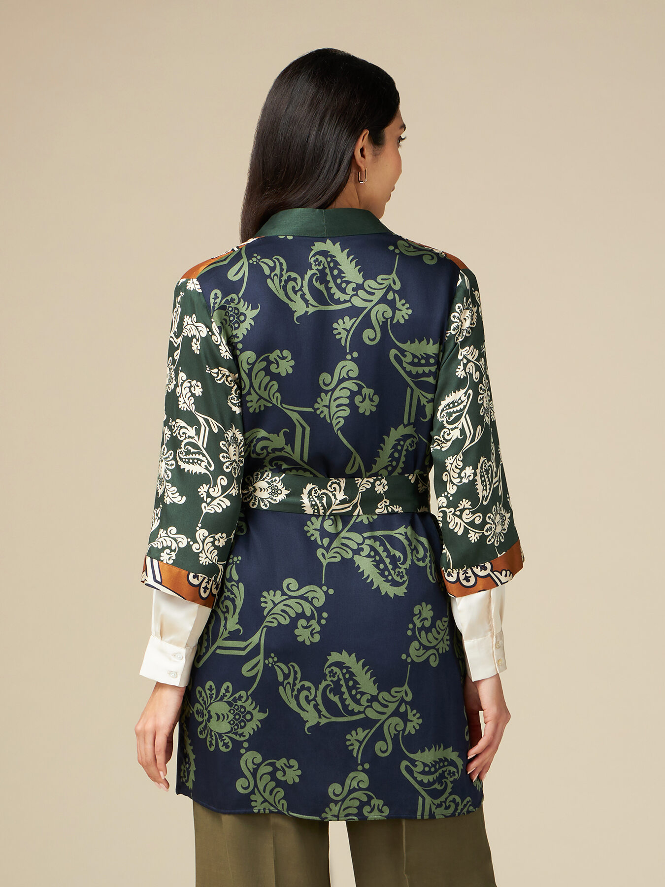 Kimono de viscosa estampado image number 1