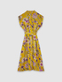 Patterned linen dress image number 3