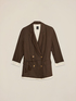 Blazer destrutturato con cintura image number 4