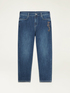 Vaqueros boyslim eco-friendly con bordado joya image number 4