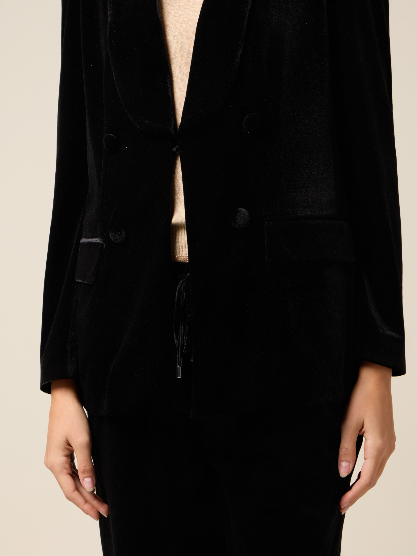 Chenille blazer image number 2