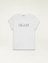 T-shirt con ricamo lettering image number 3