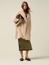 Oversized teddy coat with pins image number 3