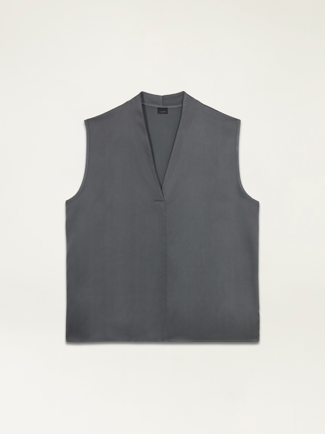 Top in raso di viscosa image number 3