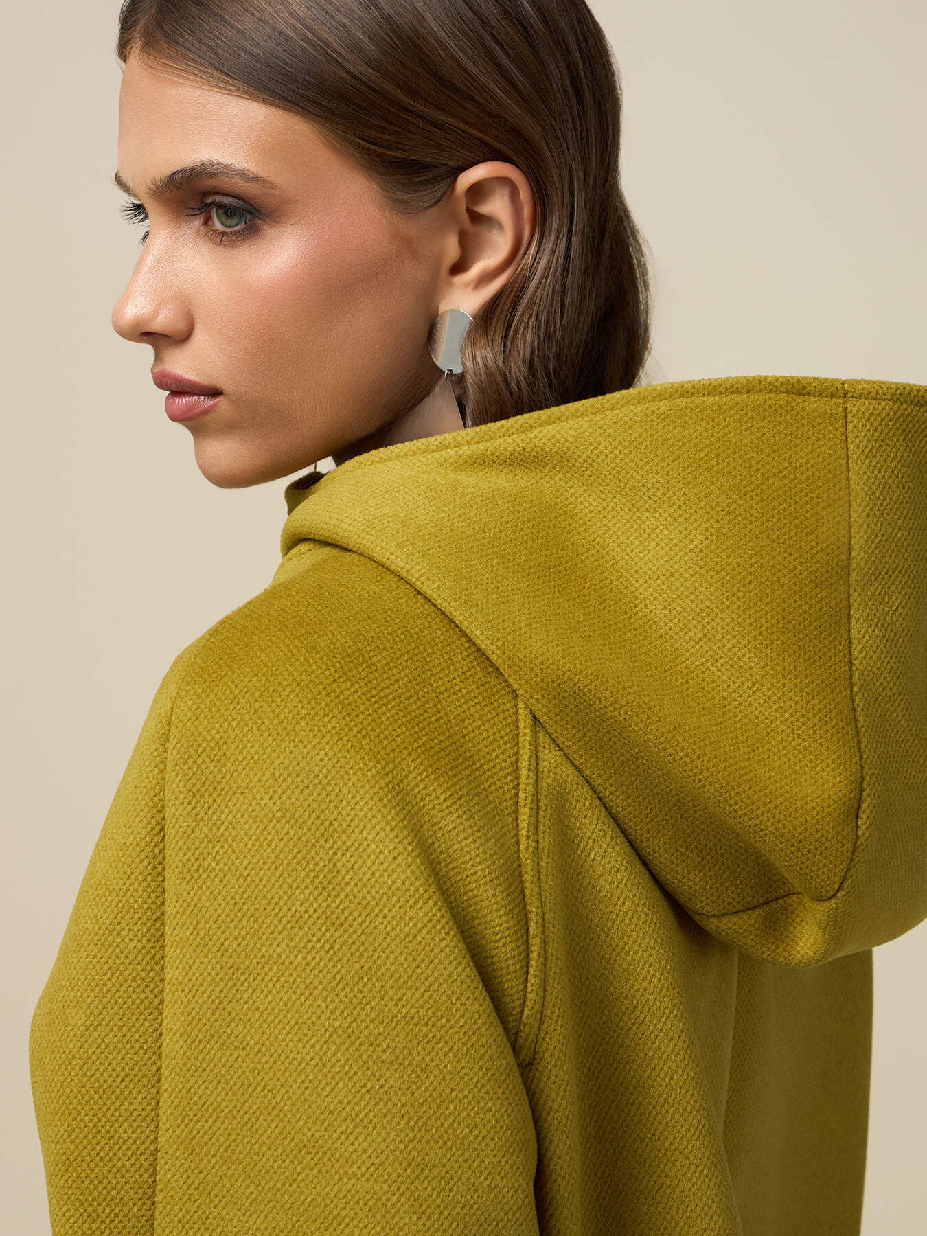 Kurzer Mantel mit Kapuze image number 2