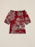 Off-shoulder patterned blouse image number 3