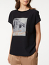 T-shirt bi-mati&egrave;re avec impression image number 2
