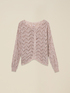 Openwork mohair-blend sweater with sequins image number 3