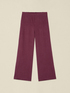 Wide-leg linen blend trousers image number 4