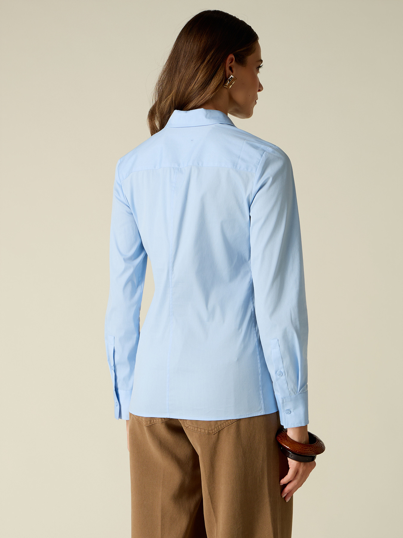 Cămașă basic din poplin image number 1