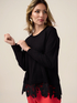 T-shirt with lace insert image number 2