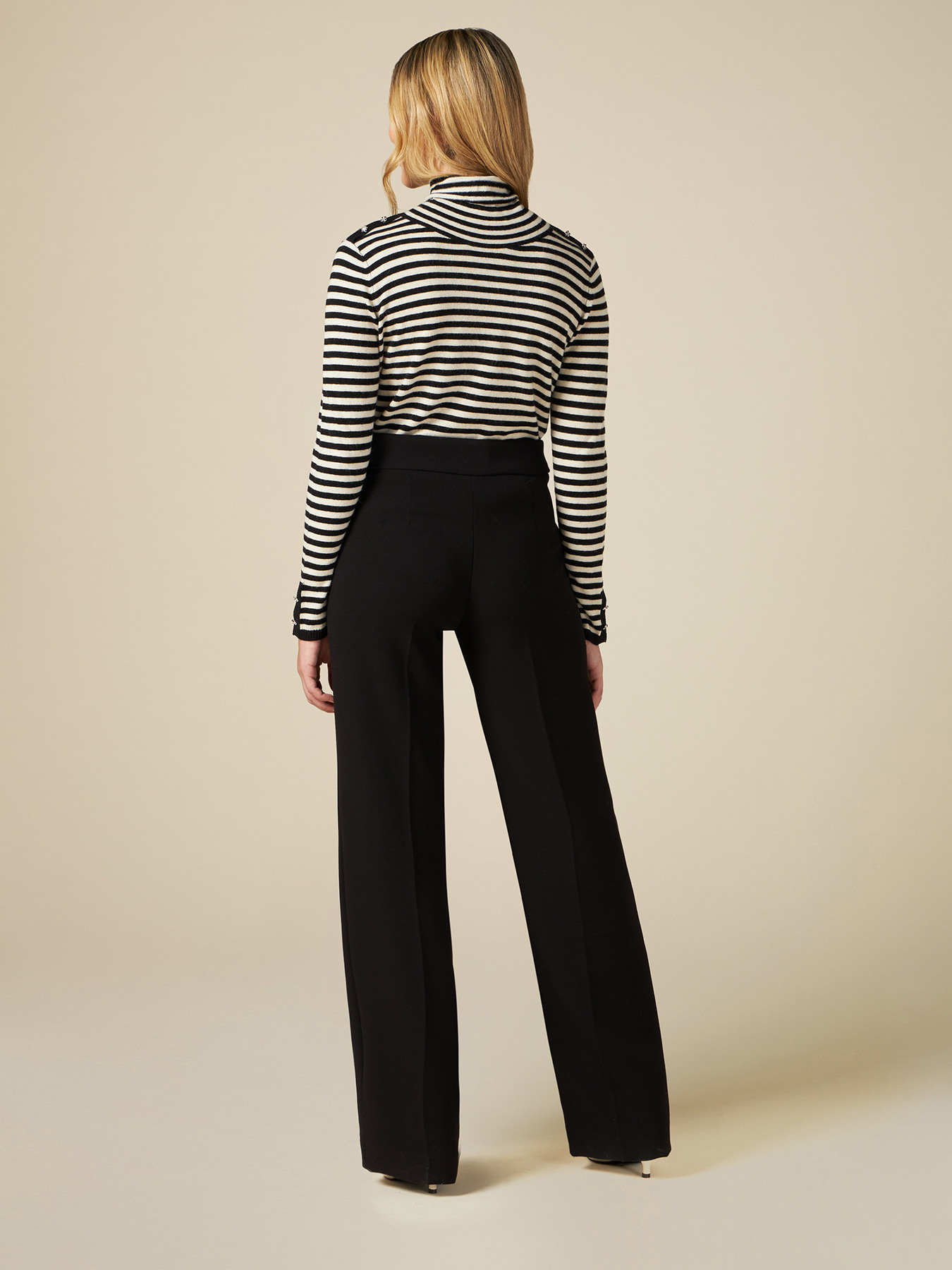 Palazzo-Hose mit Metallschlie&szlig;e image number 1