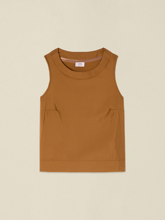 Top en viscose m&eacute;lang&eacute;e