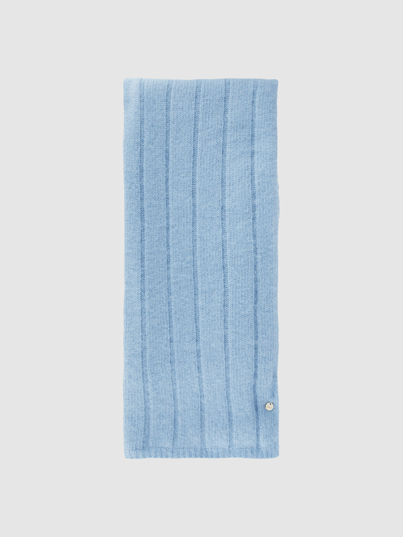 &Eacute;charpe en angora m&eacute;lang&eacute; image number 1