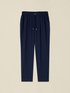 Pantalones joggers de viscosa image number 4