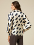 Patterned satin shirt image number 1