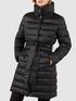 Lange Daunenjacke mit G&uuml;rtel image number 2