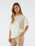 Candy T-shirt with lettering application image number 0