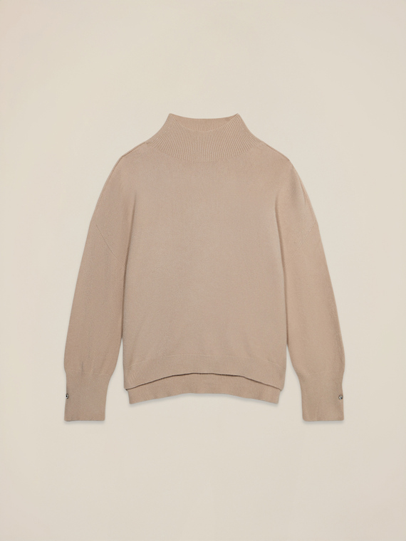 Viscose blend turtleneck