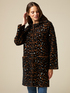 Cappotto in maglia animalier image number 0