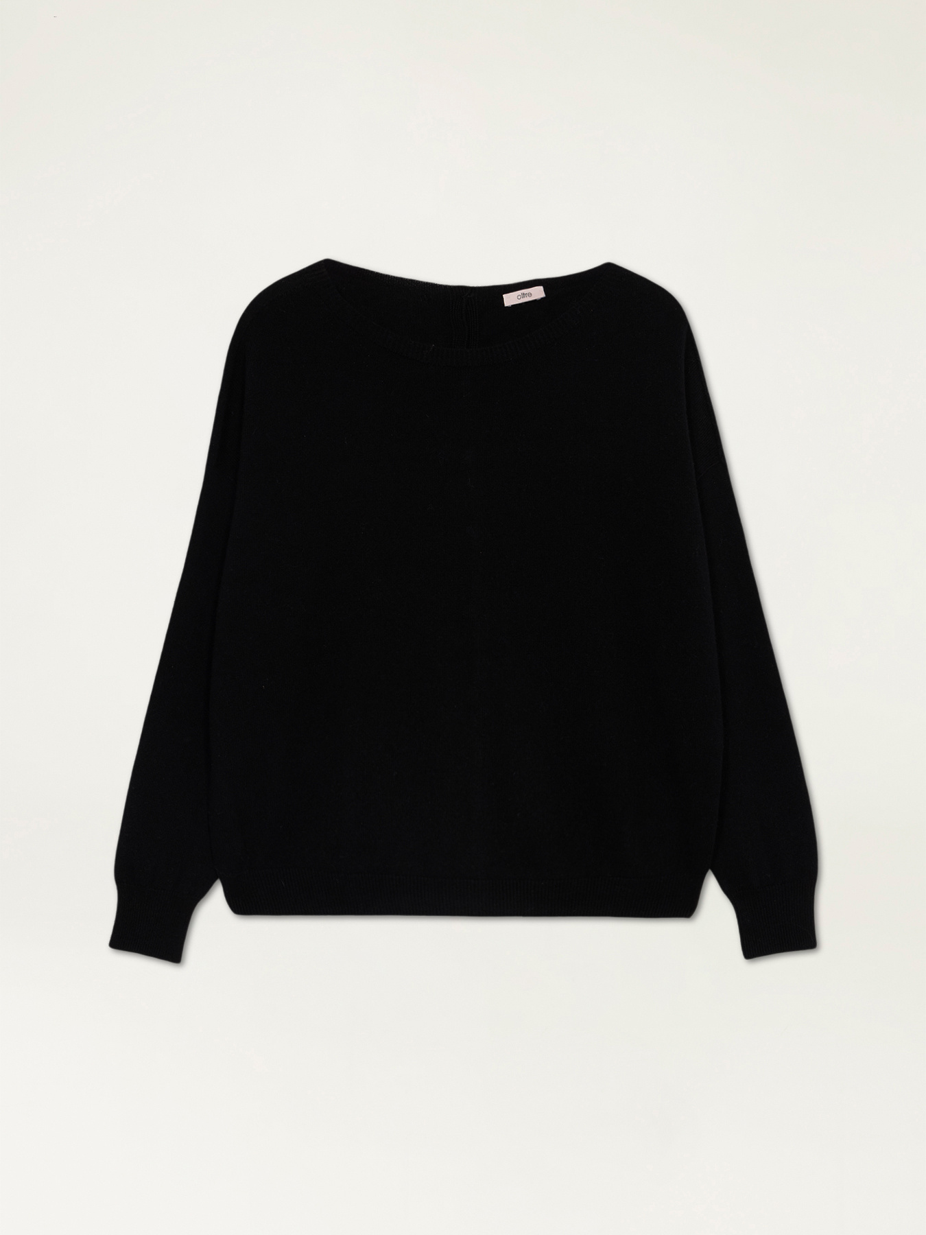 Pure wool sweater with buttons at the back image number 3