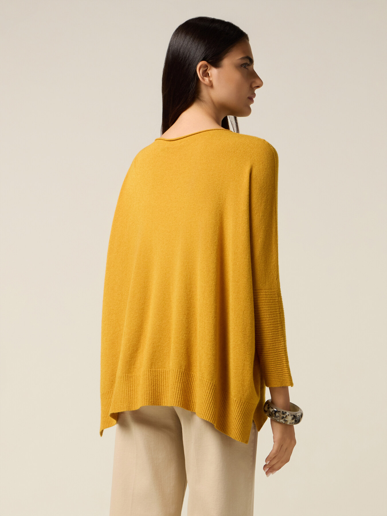 Pull oversize en m&eacute;lange de viscose image number 1