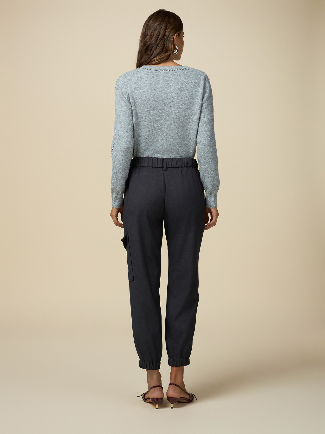 Cargo-Jogginghose aus Flanell image number 1