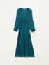 Langes Kleid aus Seide/Viskose image number 4