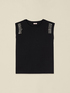 Cotton t-shirt with stone settings image number 3