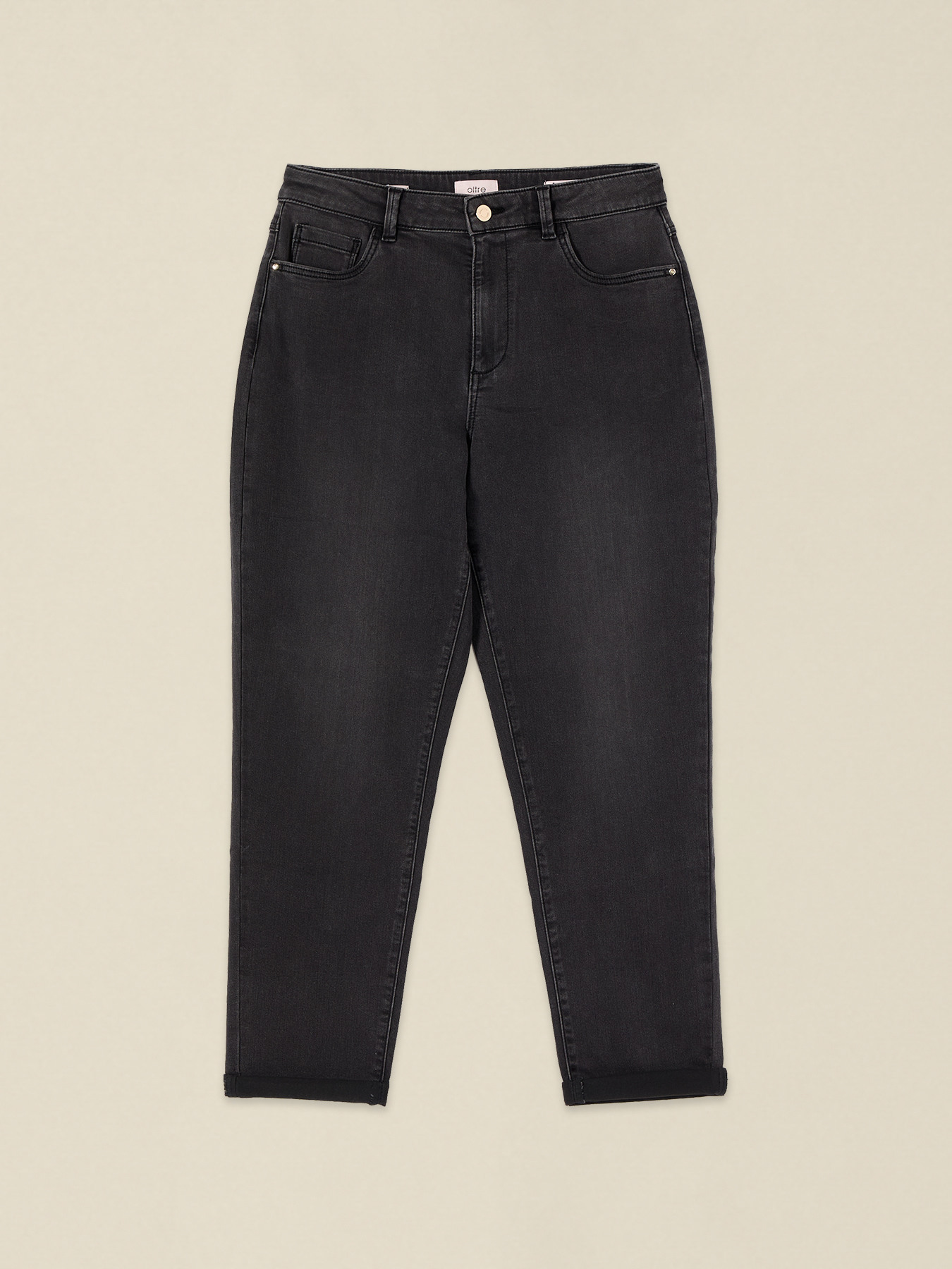 Boyslim-Jeans in Schwarz washed image number 4