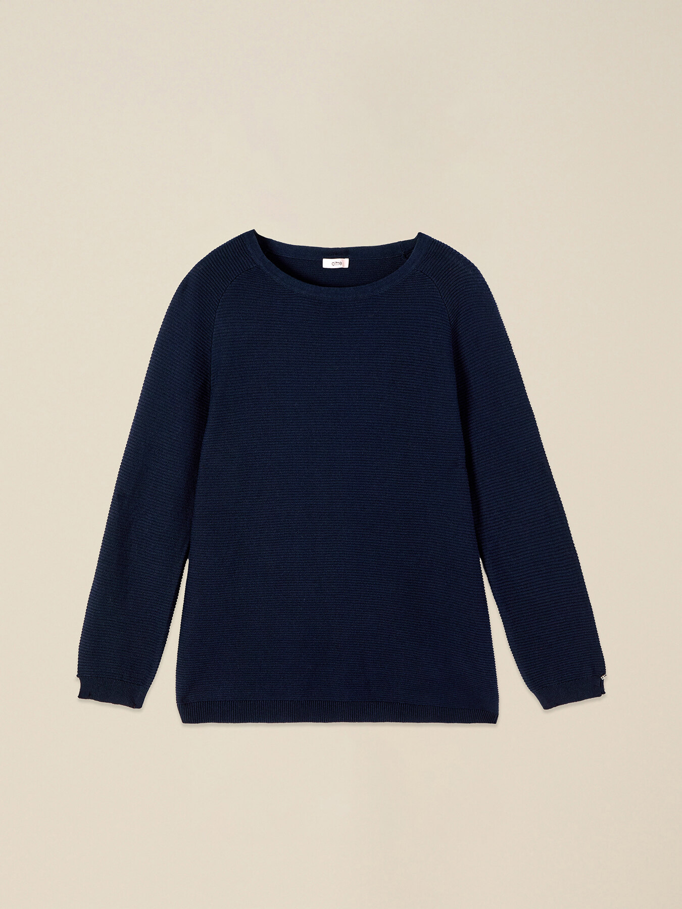 Maglia in cotone a coste image number 3