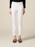Skinny pants with metal chain image number 3