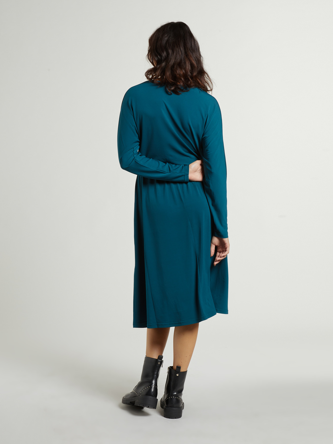 Robe mi-longue en jersey image number 1