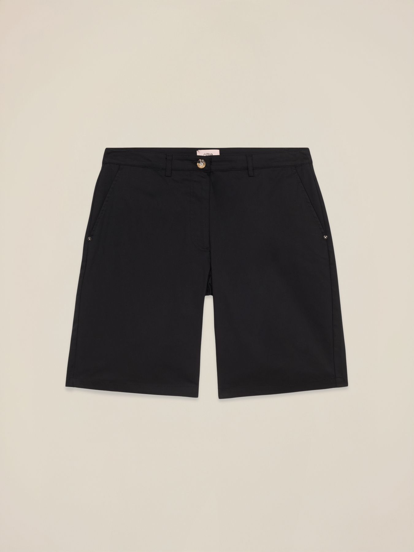 Cotton blend Bermuda shorts image number 4