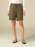 Linen blend Bermuda shorts image number 3