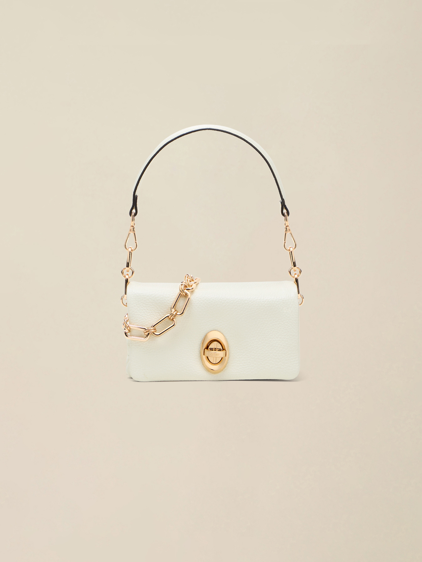 Mini bag in vera pelle image number 1