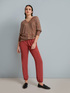 Pantalon jogger en viscose image number 0